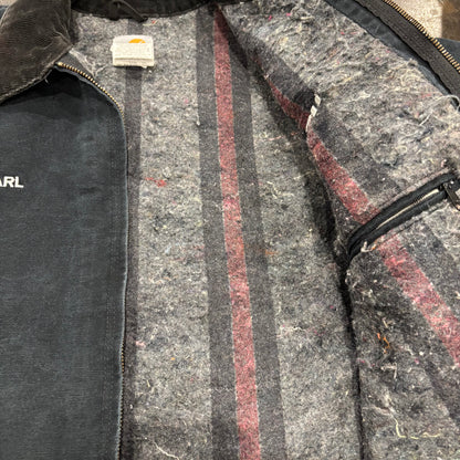 Carhartt カーハート デトロイトジャケット J001 BLK KARL USNR刺繍 ブラック (L) /A9796J-SO