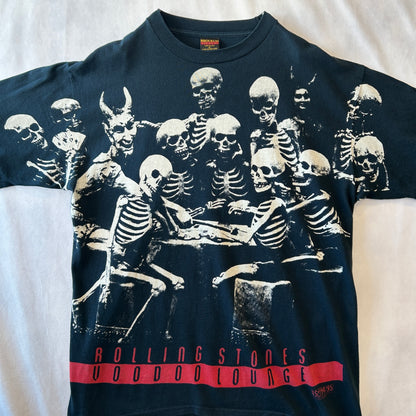 90's BROCKUM Rolling Stones ローリング・ストーンズ Voodoo Lounge ワールドツアーTシャツ バンドT (XL)/C0516T-0SO