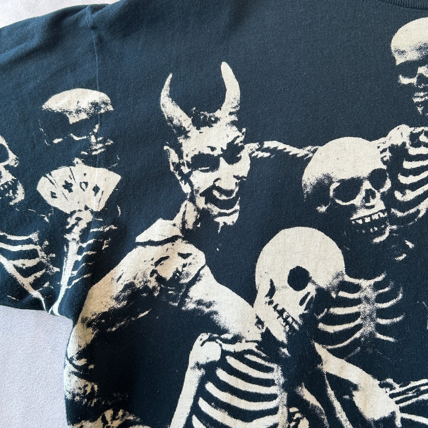 90's BROCKUM Rolling Stones ローリング・ストーンズ Voodoo Lounge ワールドツアーTシャツ バンドT (XL)/C0516T-0SO