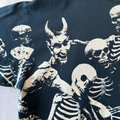 90's BROCKUM Rolling Stones ローリング・ストーンズ Voodoo Lounge ワールドツアーTシャツ バンドT (XL)/C0516T-0SO