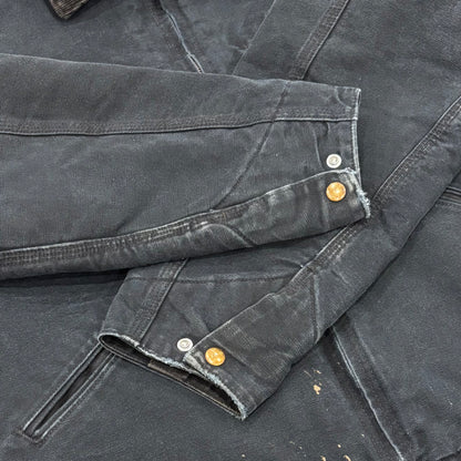 Carhartt カーハート デトロイトジャケット J001 BLK KARL USNR刺繍 ブラック (L) /A9796J-SO