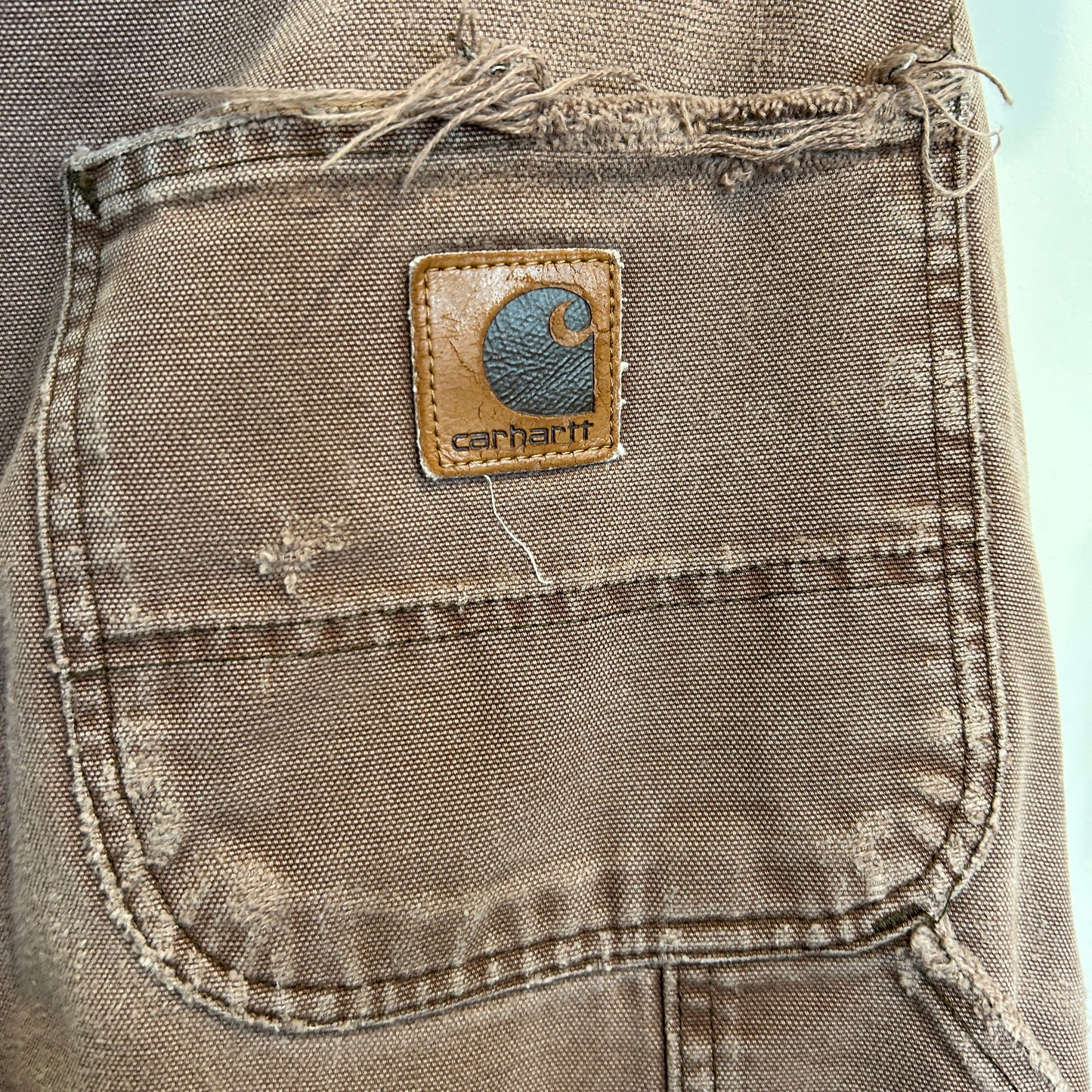 00's Carhartt カーハート シングルニー ダックパンツ B11 CHT (34×32)/B4033P-SO