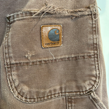 00's Carhartt カーハート シングルニー ダックパンツ B11 CHT (34×32)/B4033P-SO