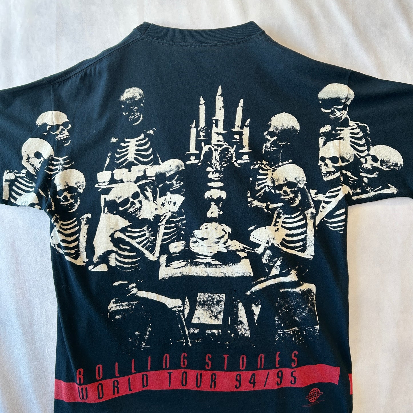 90's BROCKUM Rolling Stones ローリング・ストーンズ Voodoo Lounge ワールドツアーTシャツ バンドT (XL)/C0516T-0SO