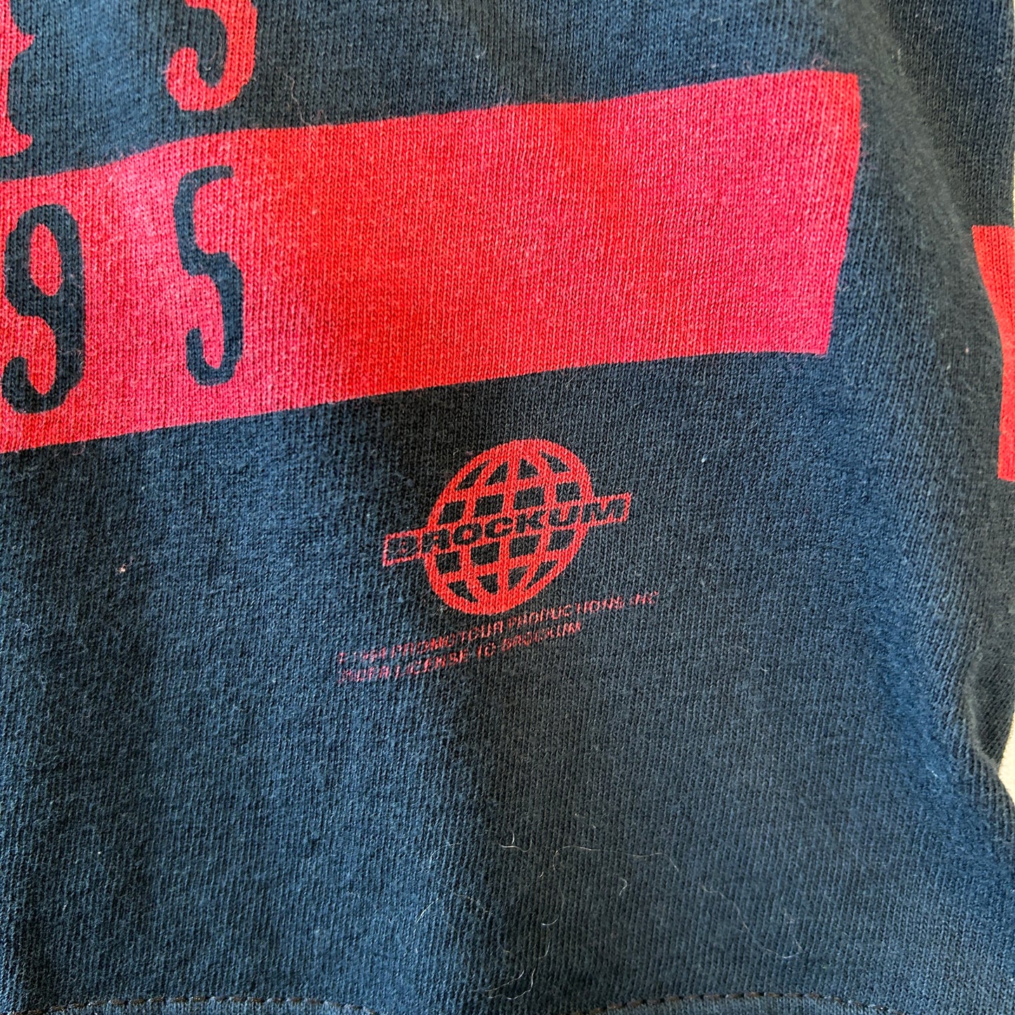 90's BROCKUM Rolling Stones ローリング・ストーンズ Voodoo Lounge ワールドツアーTシャツ バンドT (XL)/C0516T-0SO
