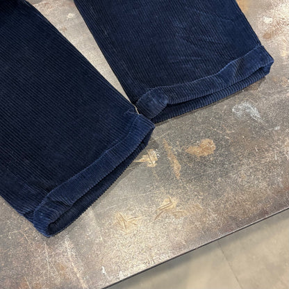 90's Brooks Brothers ブルックスブラザーズ 2タック コーデュロイパンツ ネイビー (SIZE38) /A9090P-SO