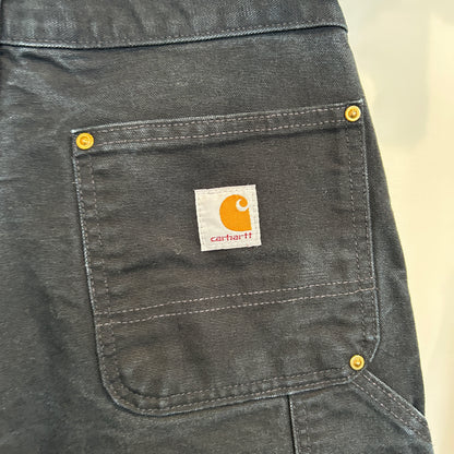 USA製 Carhartt カーハート ダブルニーパンツ B01-BLK (30×34)/B4032P-SO
