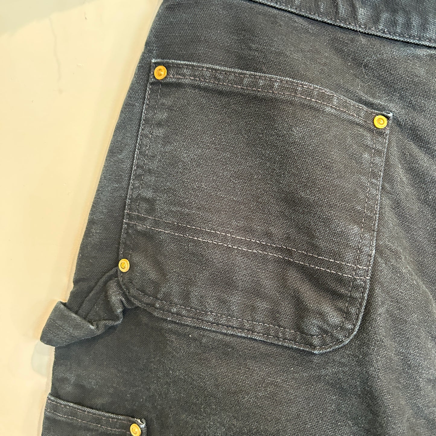 USA製 Carhartt カーハート ダブルニーパンツ B01-BLK (30×34)/B4032P-SO