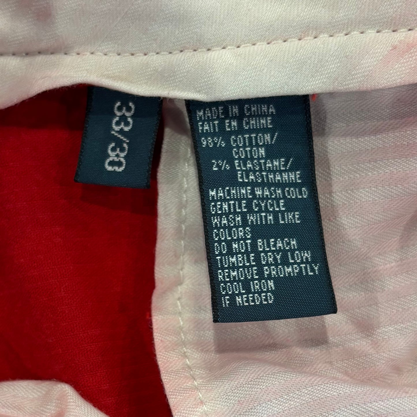 00's Ralph Lauren ラルフローレン コーデュロイパンツ 赤 (W33/30) /A9638P-SO