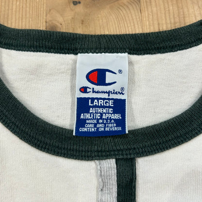 90's champion カレッジ Tシャツ "BROWN" (L)/A6298T-SO