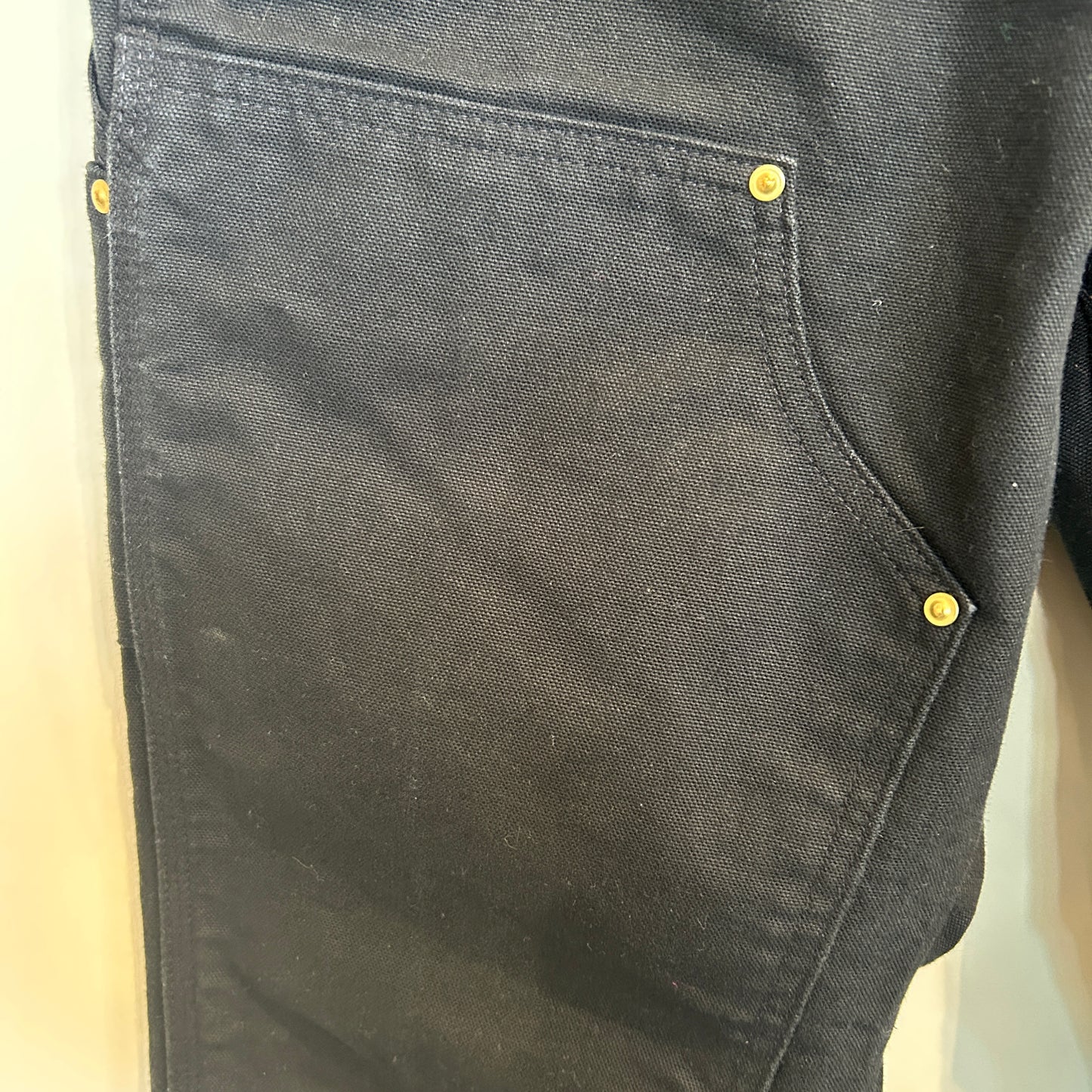 USA製 Carhartt カーハート ダブルニーパンツ B01-BLK (32×30)/B4031P-SO