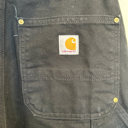 USA製 Carhartt カーハート ダブルニーパンツ B01-BLK (32×30)/B4031P-SO