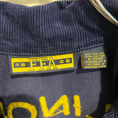 00's FFA ジャケット"ILLIONIS" 紺(40)/A9561J-SO