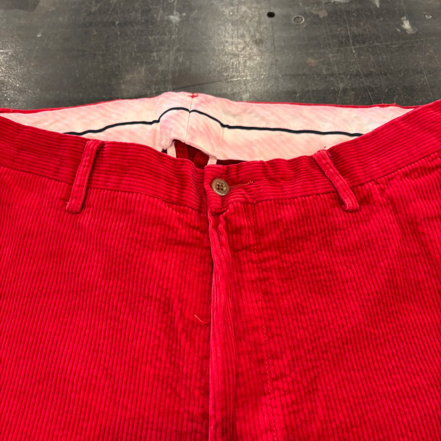 00's Ralph Lauren ラルフローレン コーデュロイパンツ 赤 (W33/30) /A9638P-SO