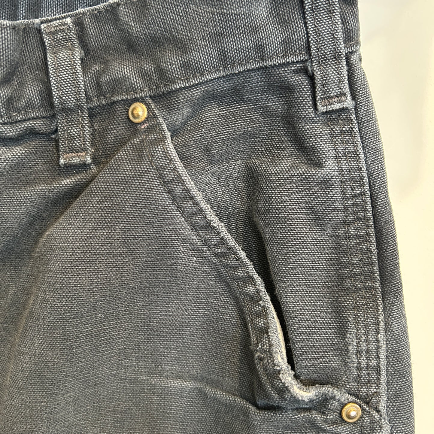 00's Carhartt カーハート ダブルニーパンツ B136 BLK (32×32)/C1063P-SO