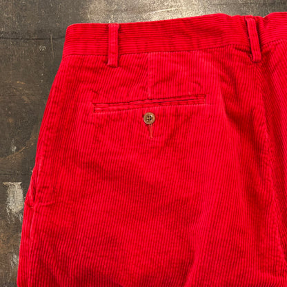 00's Ralph Lauren ラルフローレン コーデュロイパンツ 赤 (W33/30) /A9638P-SO