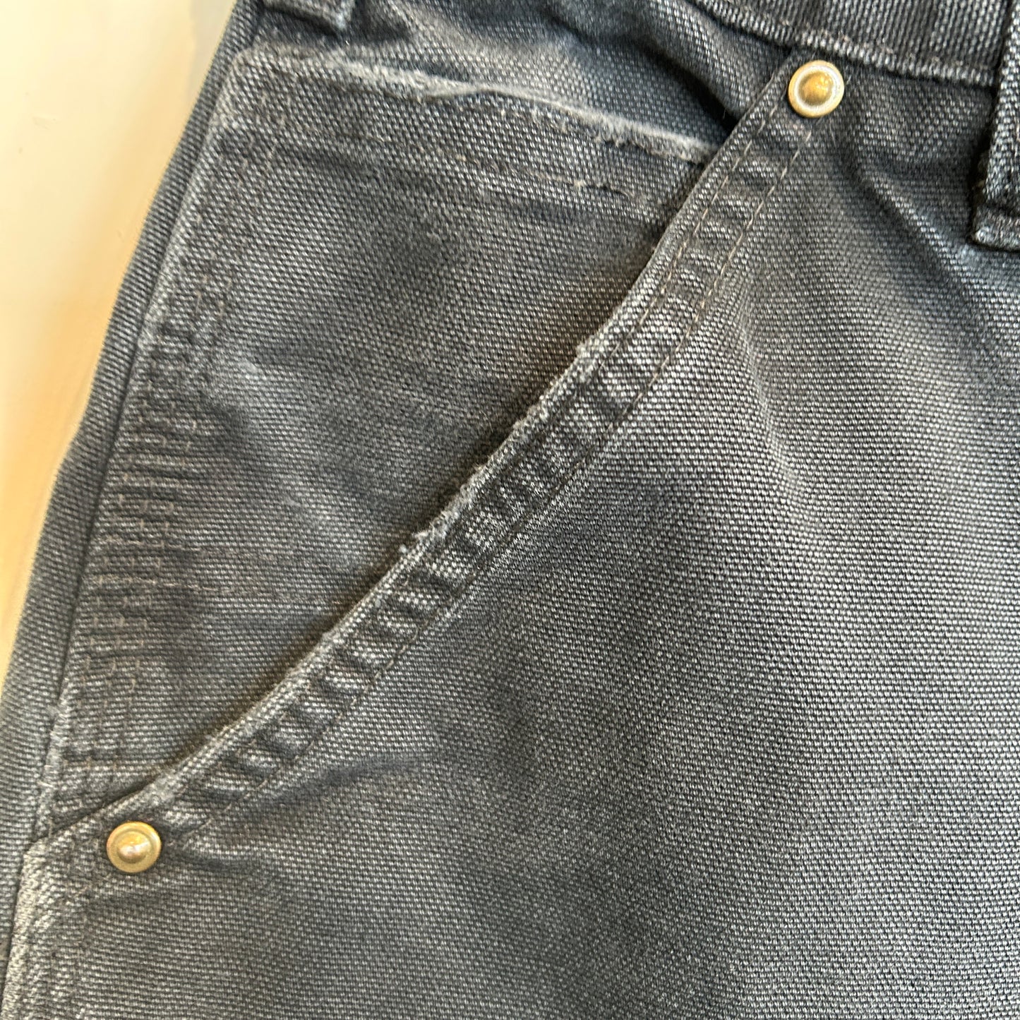 00's Carhartt カーハート ダブルニーパンツ B136 BLK (32×32)/C1063P-SO