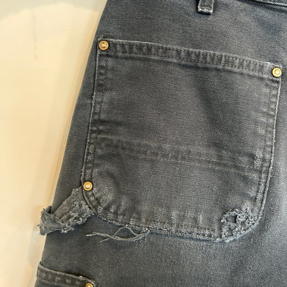 00's Carhartt カーハート ダブルニーパンツ B136 BLK (32×32)/C1063P-SO