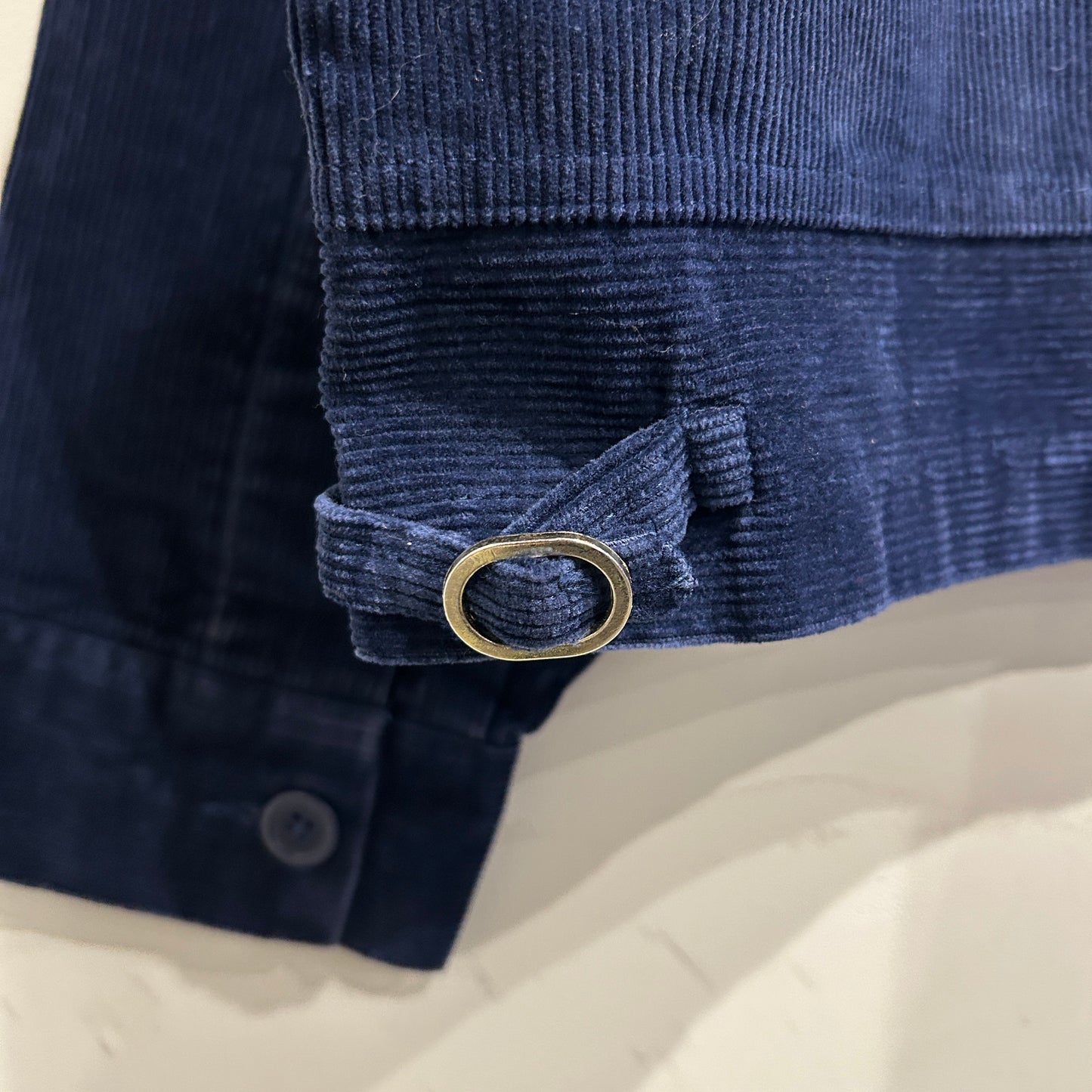 00's FFA コーデュロイジャケット "CALIFORNIA" 紺(40)/A9339J-SO