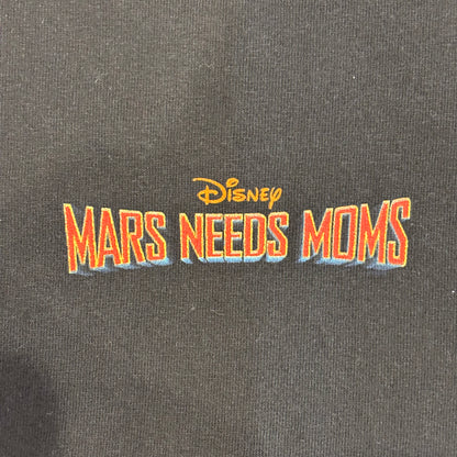 00's ALSTYLE MARS NEEDS MOMS SF ディズニーTシャツ 黒 (XL)/A7281T-SO