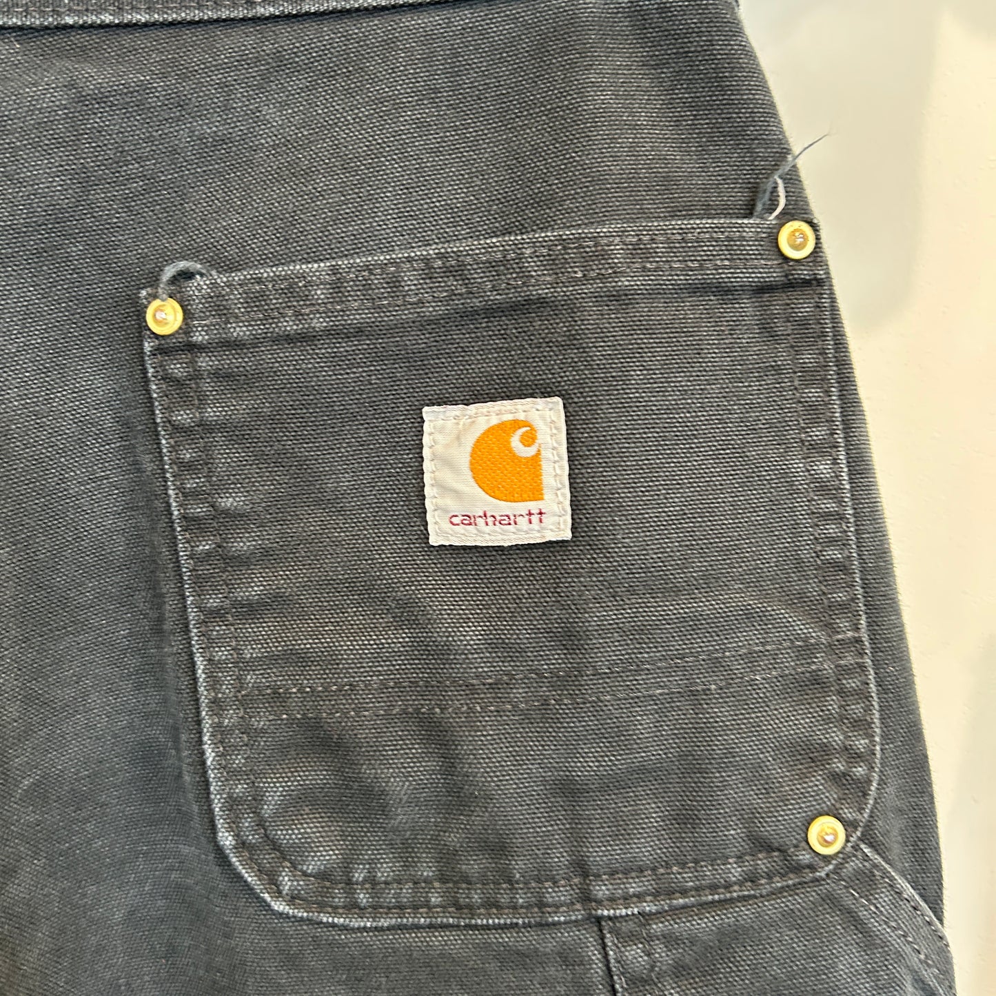 00's Carhartt カーハート ダブルニーパンツ B01 BLK (30×30)/B4030P-SO