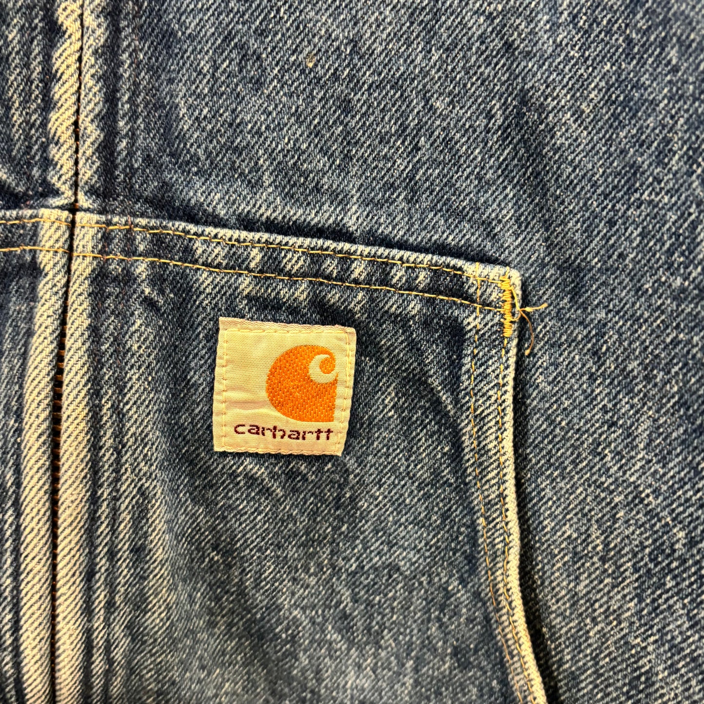 90's Carhartt カーハート アクティブジャケット 青 (サイズ不明)/A9814J-SO