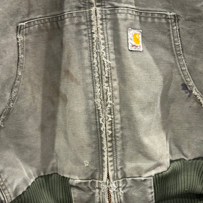 00's Carhartt カーハート アクティブジャケット カーキ (XL)/A9816J-SO