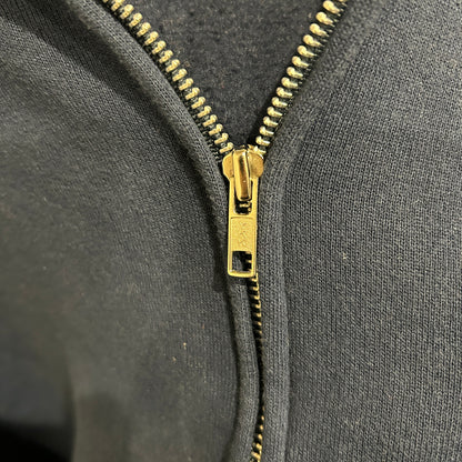 00's Russell ラッセル ジップアップフーディー スウェット パーカー 紺(XL)/A9565S-SO