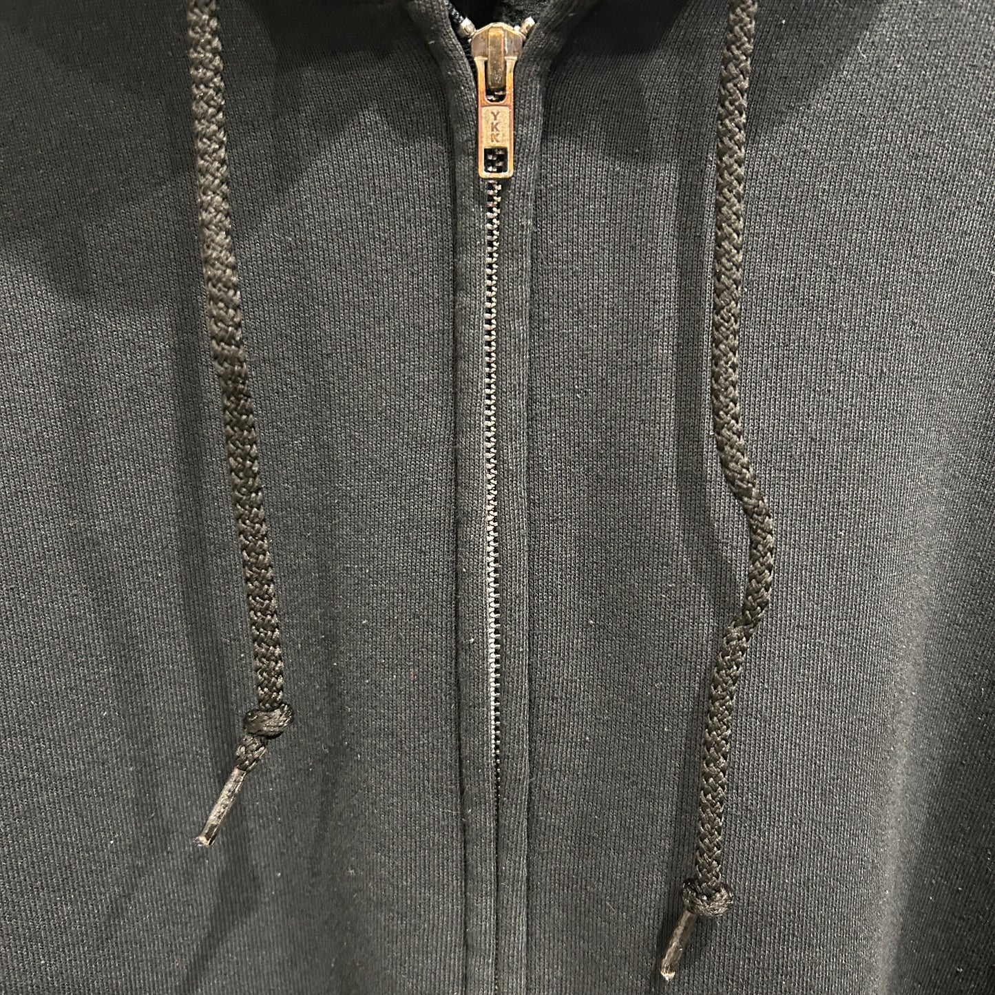 00's Russell ラッセル ジップアップフーディー スウェット パーカー 黒(M)/A8829S-SO