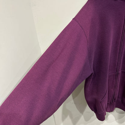 90's Russell ラッセル ジップアップフーディー スウェット パーカー USA製 紫(L)/A6630S-SO