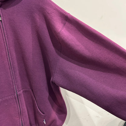 90's Russell ラッセル ジップアップフーディー スウェット パーカー USA製 紫(L)/A6630S-SO