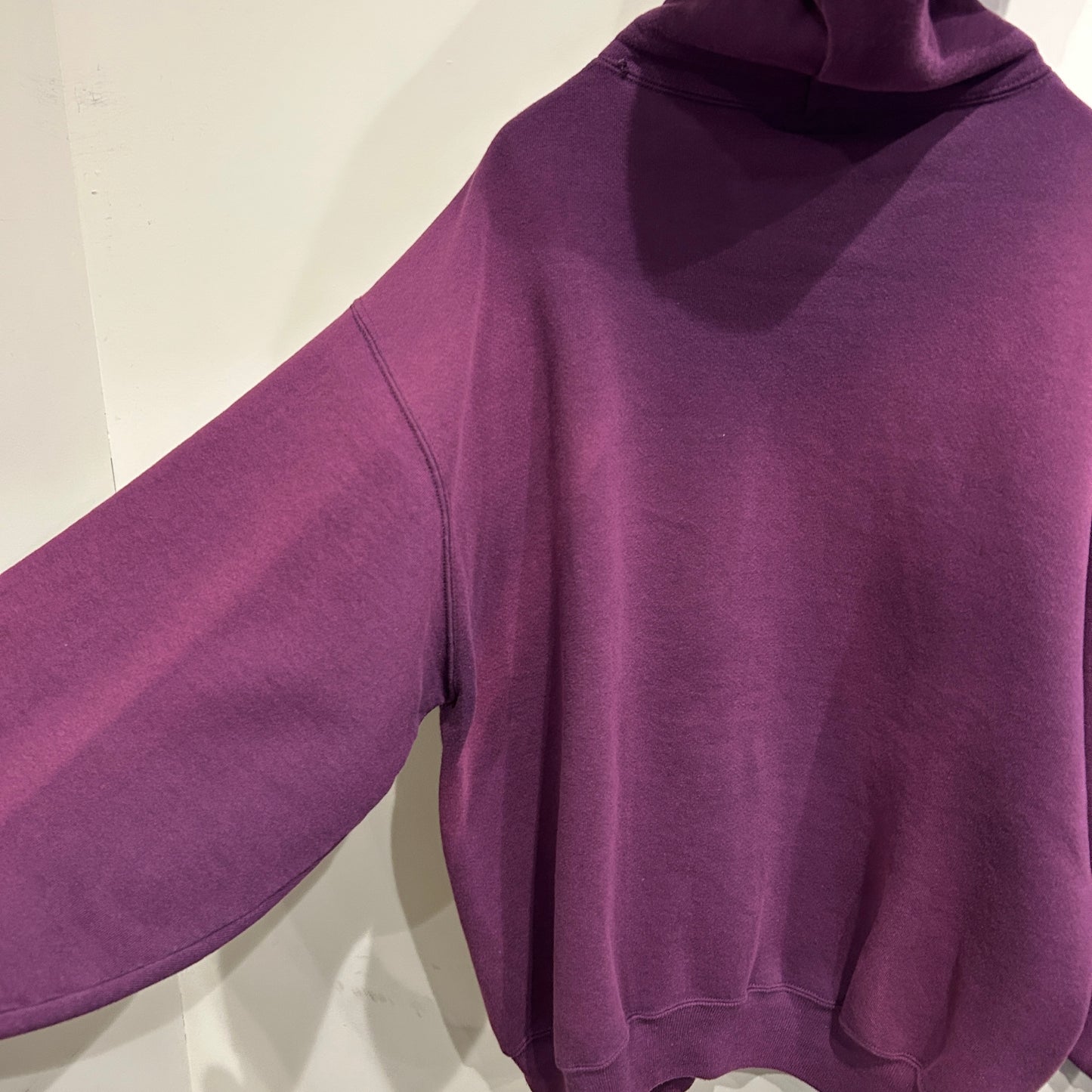 90's Russell ラッセル ジップアップフーディー スウェット パーカー USA製 紫(L)/A6630S-SO