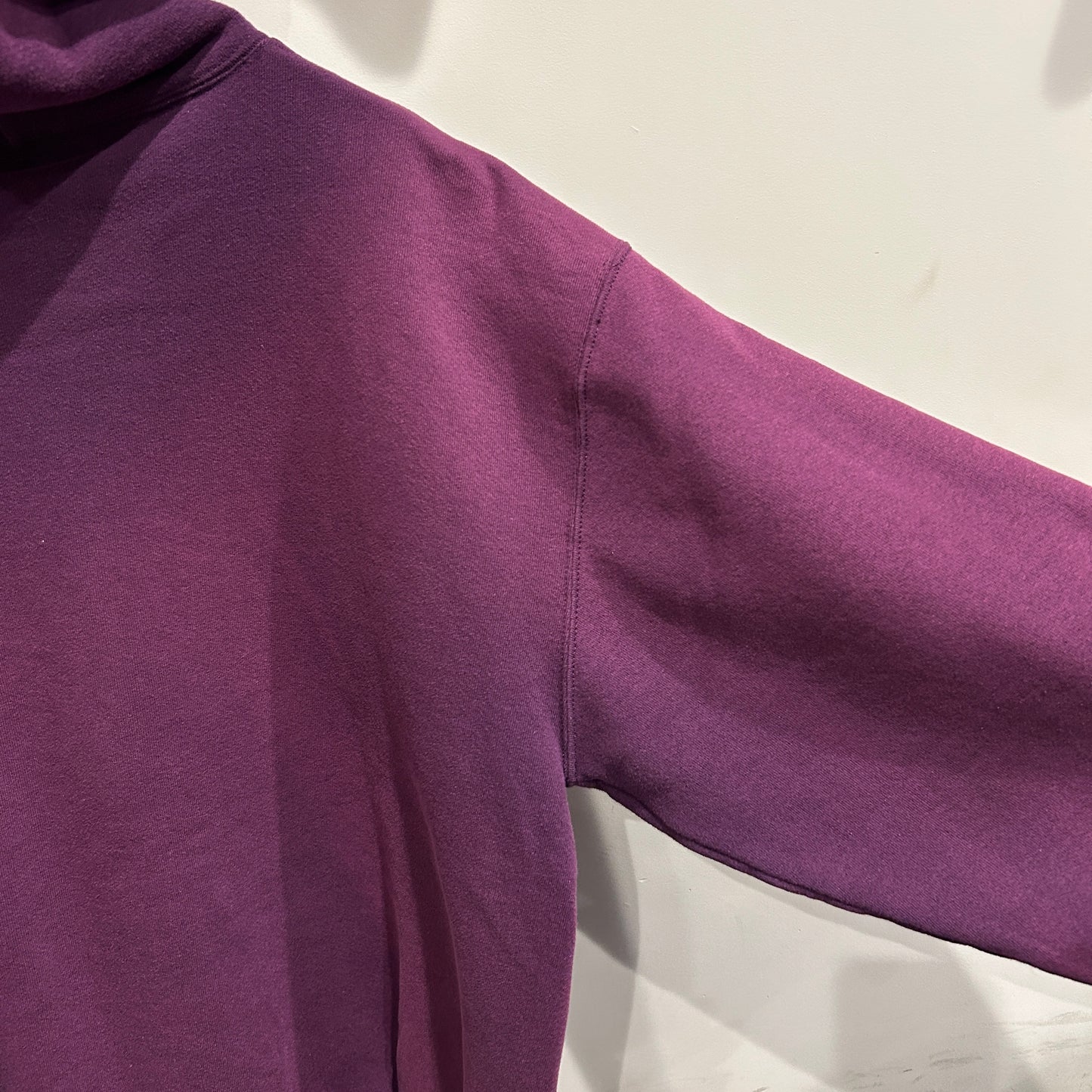 90's Russell ラッセル ジップアップフーディー スウェット パーカー USA製 紫(L)/A6630S-SO