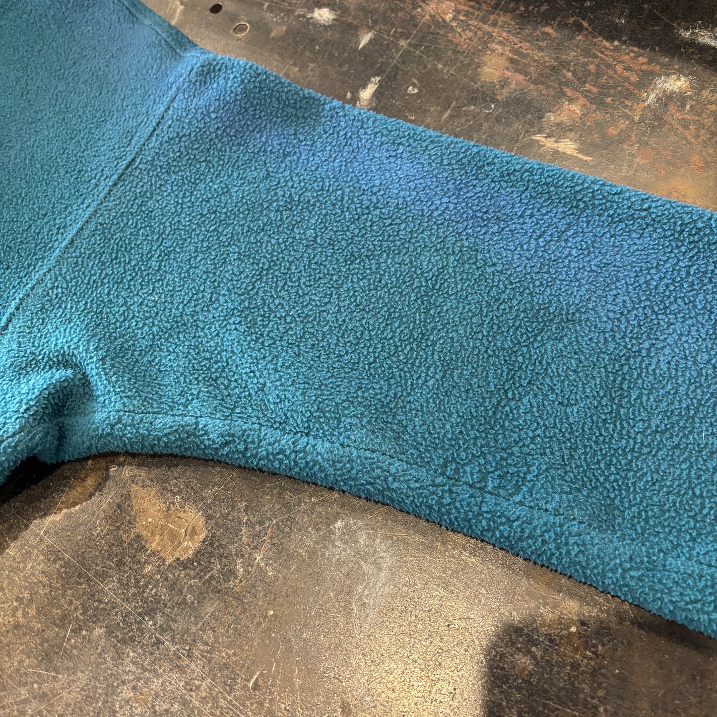 90's Patagonia パタゴニア スナップT フリース プルオーバー ターコイズブルー (L) /A9852F-SO