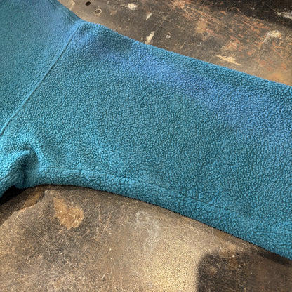 90's Patagonia パタゴニア スナップT フリース プルオーバー ターコイズブルー (L) /A9852F-SO