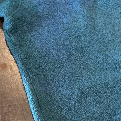 90's Patagonia パタゴニア スナップT フリース プルオーバー ターコイズブルー (L) /A9852F-SO