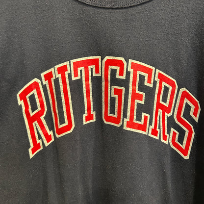 80's Champion RUTGERS Tシャツ 紺(XXL)/A2807T-SO