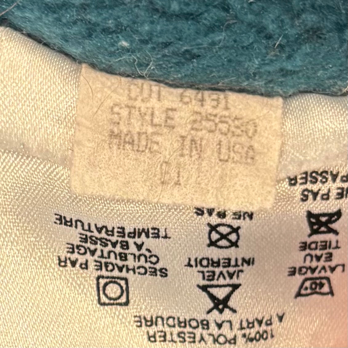 90's Patagonia パタゴニア スナップT フリース プルオーバー ターコイズブルー (L) /A9852F-SO