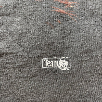 90's  SALEM  NFL  CHICAGO BEARS Tシャツ 黒 XL/B2753T-SO