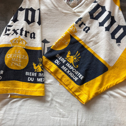 90's   Calhain  Corona ラグランTシャツ 白 XL/A7156T-SO
