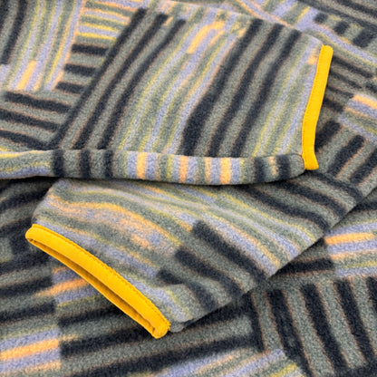 Patagonia パタゴニア 新品（タグ付き）スナップT QFWE フリース プルオーバー ブルーイエロー (XL) /A9849F-SO