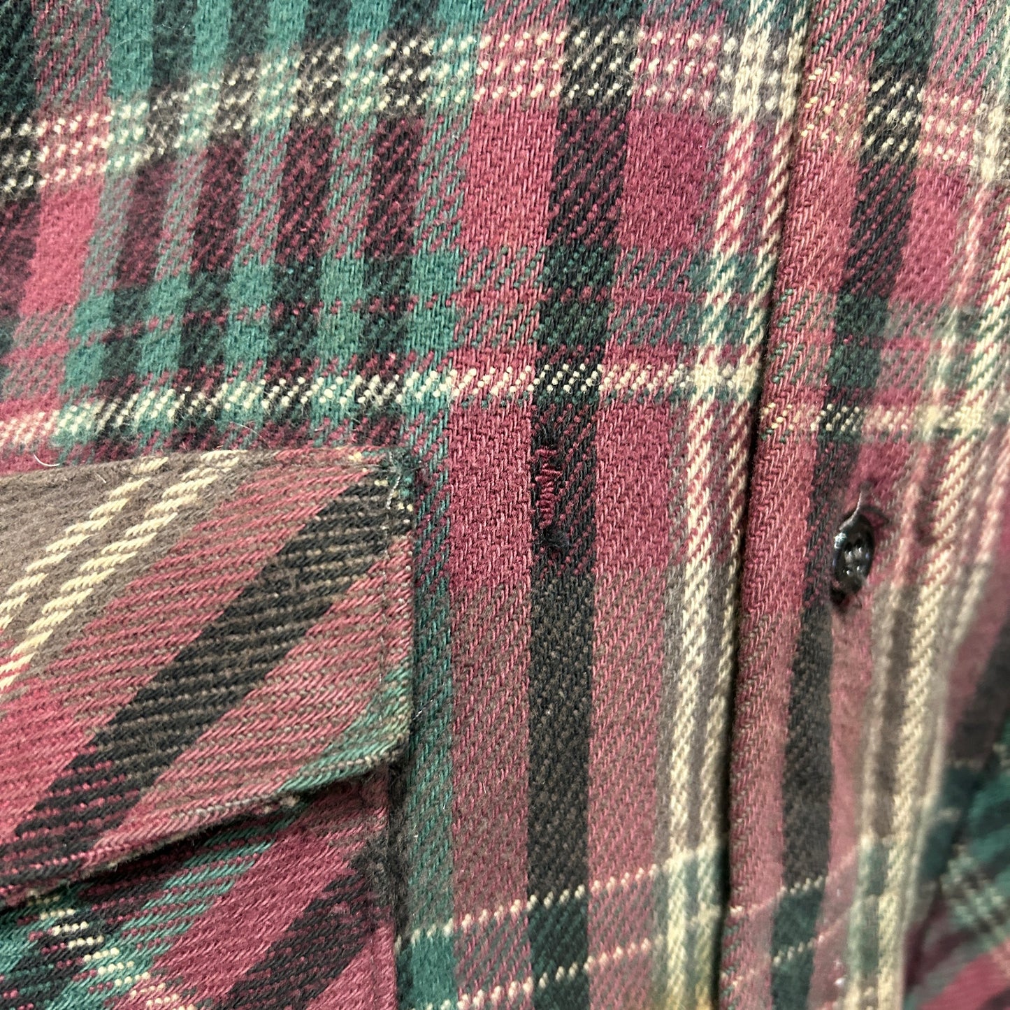 90's Five Brother ファイブブラザー キルティングライナーネルシャツ (L)/A8818SH-SO