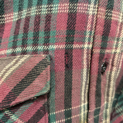 90's Five Brother ファイブブラザー キルティングライナーネルシャツ (L)/A8818SH-SO