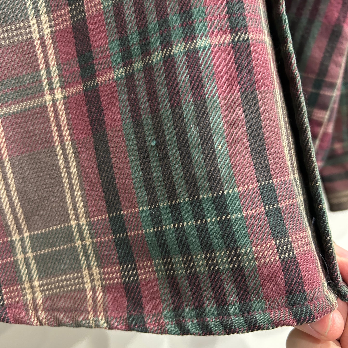 90's Five Brother ファイブブラザー キルティングライナーネルシャツ (L)/A8818SH-SO