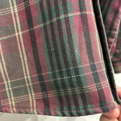 90's Five Brother ファイブブラザー キルティングライナーネルシャツ (L)/A8818SH-SO