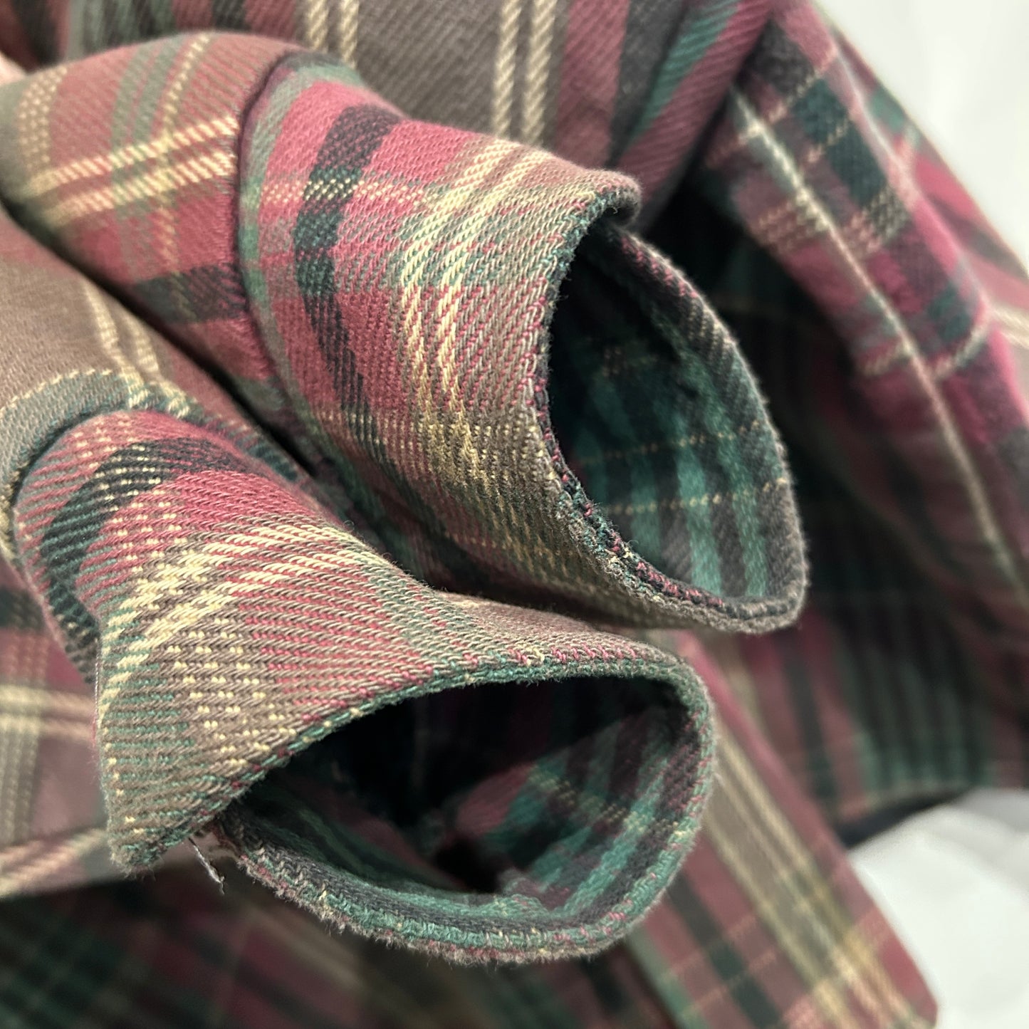 90's Five Brother ファイブブラザー キルティングライナーネルシャツ (L)/A8818SH-SO