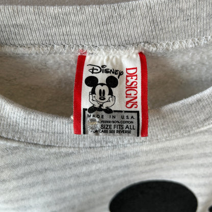 90's Disney Designs ディズニー ミッキーマウス 両面プリントボーダースウェット (One Size)/C0698S-SO
