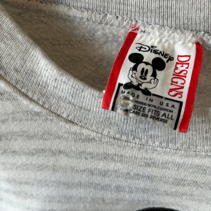 90's Disney Designs ディズニー ミッキーマウス 両面プリントボーダースウェット (One Size)/C0698S-SO