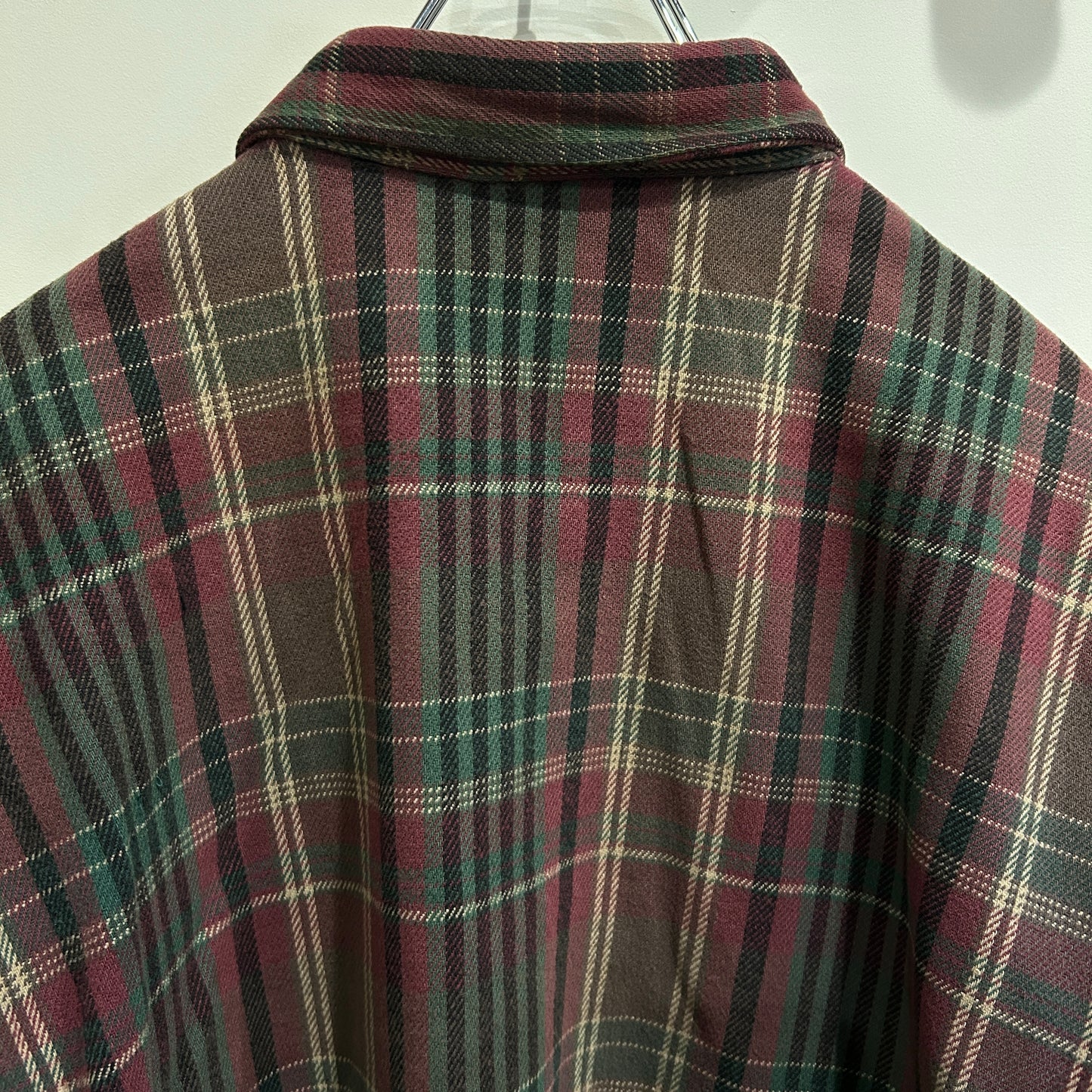 90's Five Brother ファイブブラザー キルティングライナーネルシャツ (L)/A8818SH-SO