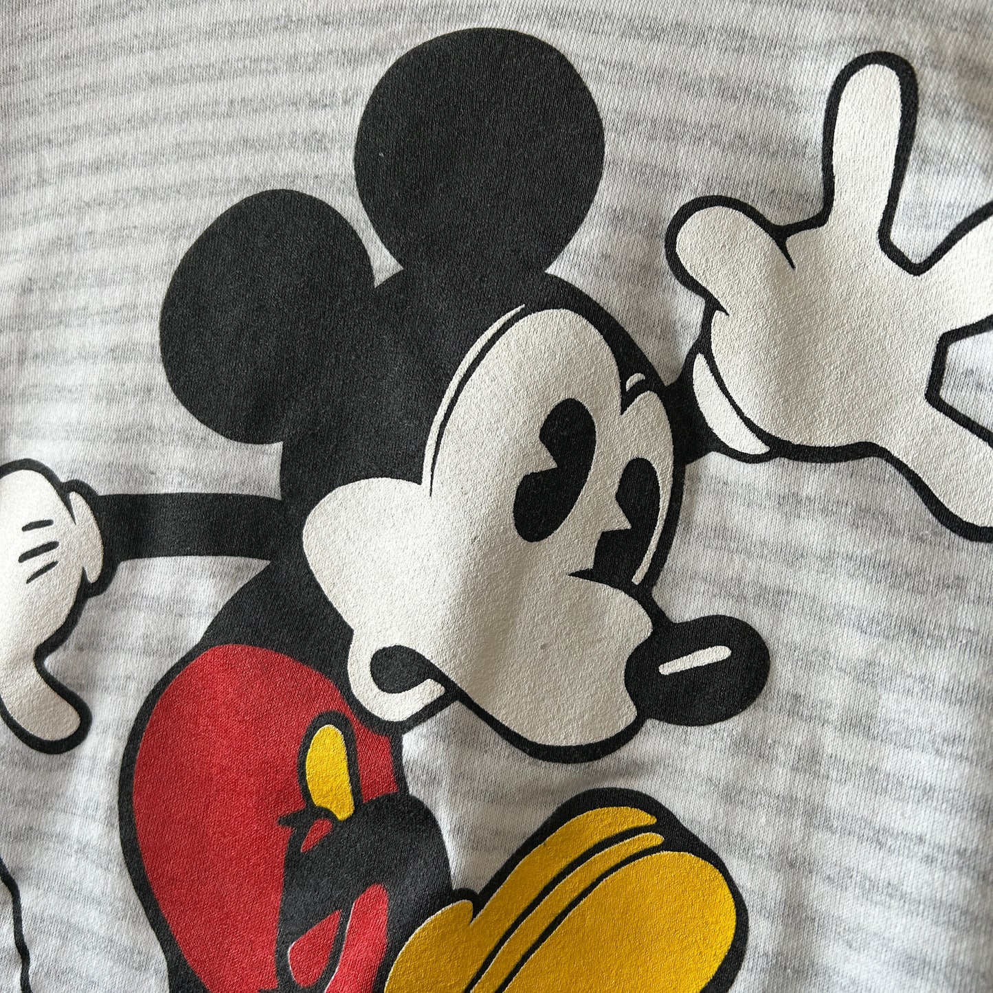 90's Disney Designs ディズニー ミッキーマウス 両面プリントボーダースウェット (One Size)/C0698S-SO